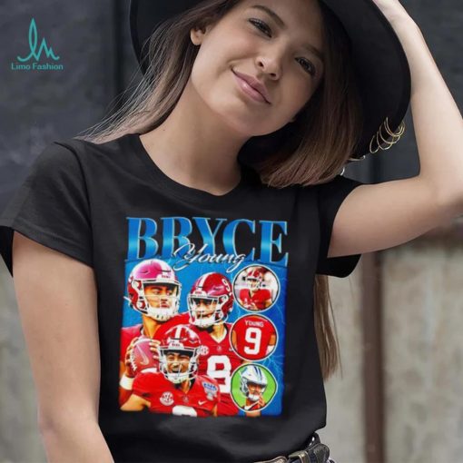 Bryce Young Alabama Crimson Tide football graphic shirt