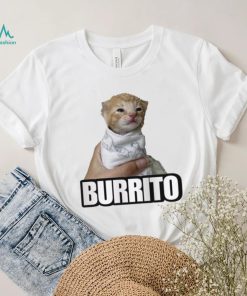 Burrito cat shirt