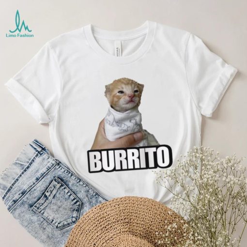 Burrito cat shirt