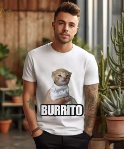 Burrito cat shirt