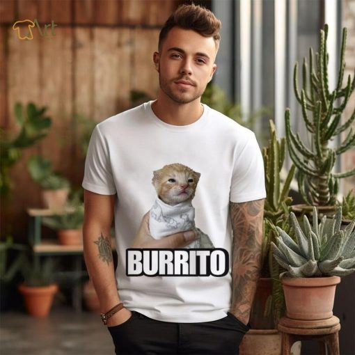 Burrito cat shirt
