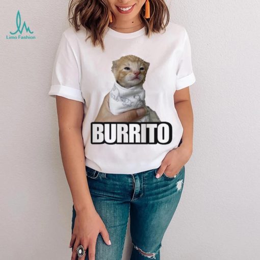 Burrito cat shirt