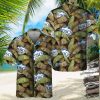 Coors Light Beer Hawaiian Shirt American Flag Fireworks