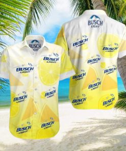 Busch Light Hawaiian Shirt Lemon And Watermelon Birthday Gift For Beach Lover