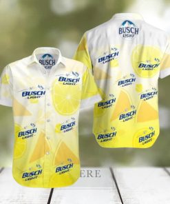 Busch Light Hawaiian Shirt Lemon And Watermelon Birthday Gift For Beach Lover