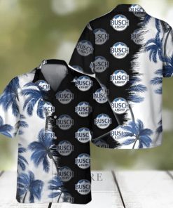 Busch Light Hawaiian Shirt Palm Trees Beach Gift For Friend