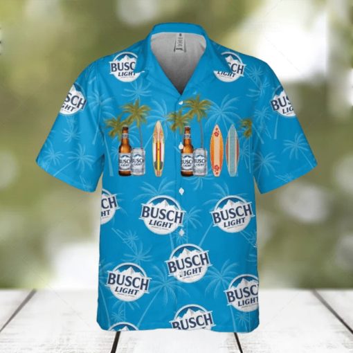 Busch Light Hawaiian Shirt Summer Beach For Surfing Lover