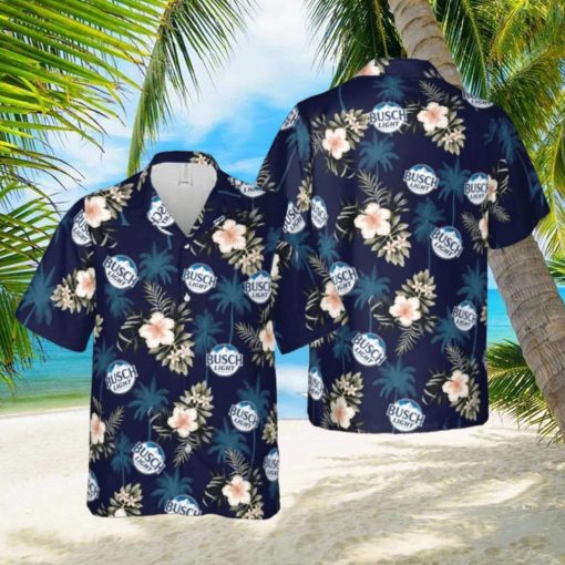 Busch Light Hawaiian Shirt Summer Holiday Gift