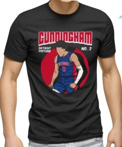 Cade Cunningham Comic Style Art T shirt