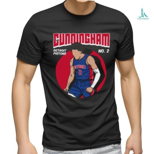 Cade Cunningham Comic Style Art T shirt