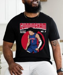 Cade Cunningham Comic Style Art T shirt