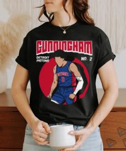 Cade Cunningham Comic Style Art T shirt