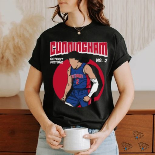 Cade Cunningham Comic Style Art T shirt