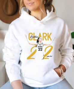 Caitlin Clark 22 Basketball Iowa Hawkeyes Player signature shirt