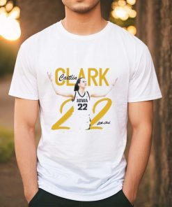 Caitlin Clark 22 Basketball Iowa Hawkeyes Player signature shirt