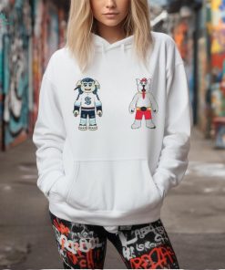 Calgary Flames VS Seattle Kraken NHL 2024 mascot cartoon hockey shirt