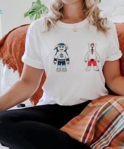 Calgary Flames VS Seattle Kraken NHL 2024 mascot cartoon hockey shirt