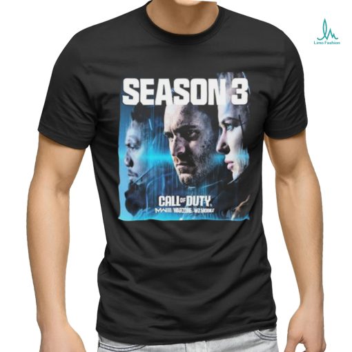 Call Of Duty Season 3 MW3 Warzone WZ Mobile Shirt