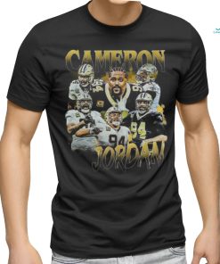 Cameron Jordan Vintage Graphic Football Unisex T shirt
