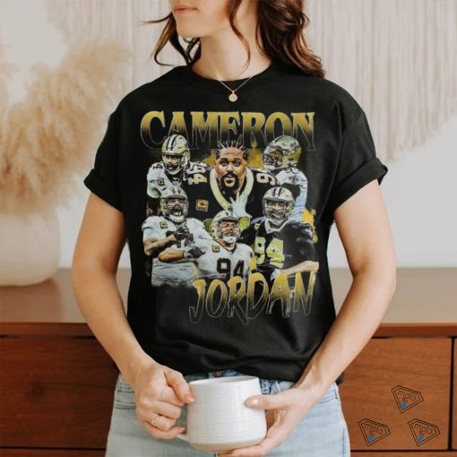 Cameron Jordan Vintage Graphic Football Unisex T shirt