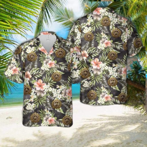 Canadian Army (Canadian Militia) 4th Hussars of Canada Hawaiian Shirt Aloha Beach Summer Shirt
