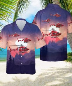 Canadian Coast Guard Bell 429 Global Ranger Hawaiian Shirt Beach Shirt For Men Women