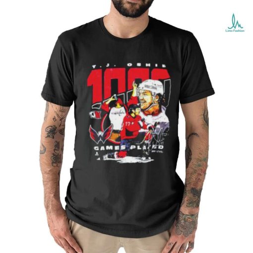 Capitals Tj Oshie 1000 Game Players Shirt