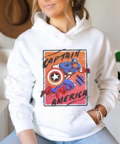Captain America Marvel marching forward shirt, hoodie, sweater, long sleeve and tank top Captain America Marvel marching forward shirt