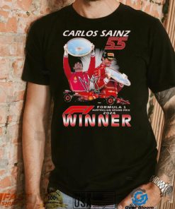 Carlos Sainz 55 Formula 1 Australian Grand Prix 2024 Winner T shirt