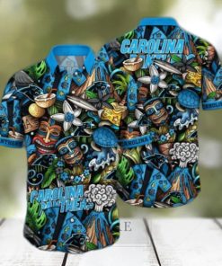 Carolina Panthers NFL Flower Hawaii Shirt And Tshirt For Fans