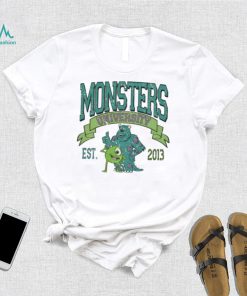Cartoon Monsters university est 2013 shirt