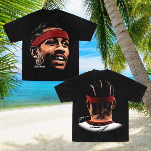 Casnafashion Allen Iverson Big Face shirt