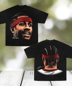 Casnafashion Allen Iverson Big Face shirt