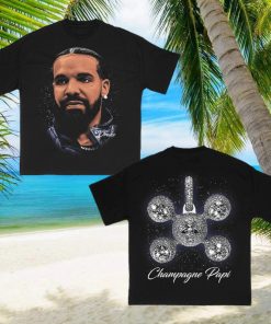 Casnafashion Drake Champagne Papi Graphic shirt