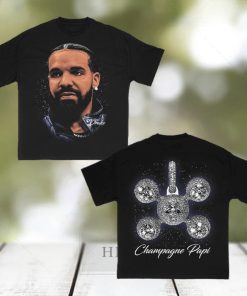 Casnafashion Drake Champagne Papi Graphic shirt