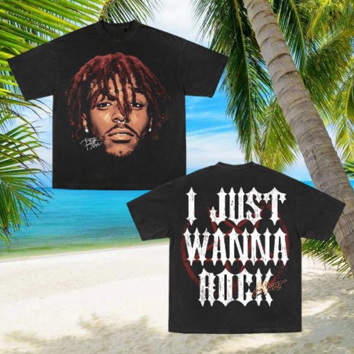 Casnafashion I Wanna Rock Graphic Tee shirt