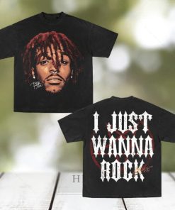 Casnafashion I Wanna Rock Graphic Tee shirt