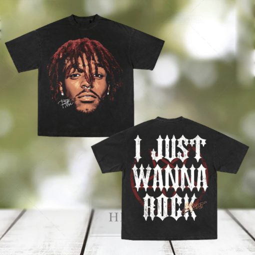 Casnafashion I Wanna Rock Graphic Tee shirt