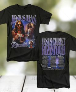 Casnafashion Jesus Rizz Tour Merch Edition Vintage 90s Shirt