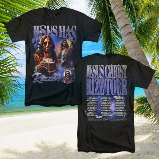 Casnafashion Jesus Rizz Tour Merch Edition Vintage 90s Shirt