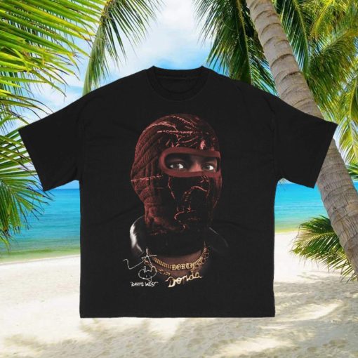 Casnafashion Kanye West Donda Big Face Graphic shirt