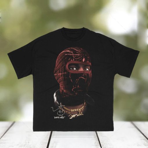 Casnafashion Kanye West Donda Big Face Graphic shirt