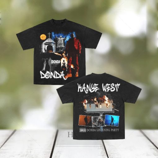 Casnafashion Kanye West Donda Graphic shirt