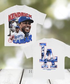Casnafashion Kendrick La Dodgers shirt