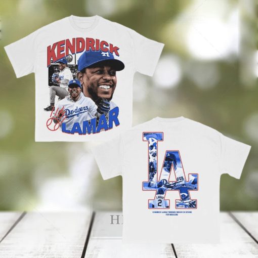 Casnafashion Kendrick La Dodgers shirt