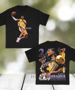 Casnafashion Kobe Bryant Black Mamba Graphic shirt