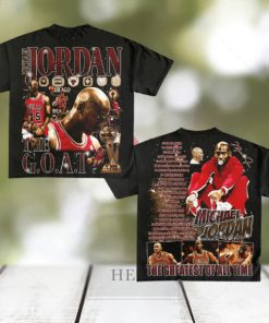 Casnafashion Michael Jordan The Greatest Of All Time Graphic shirt