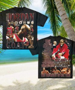 Casnafashion Michael Jordan The Greatest Of All Time Graphic shirt