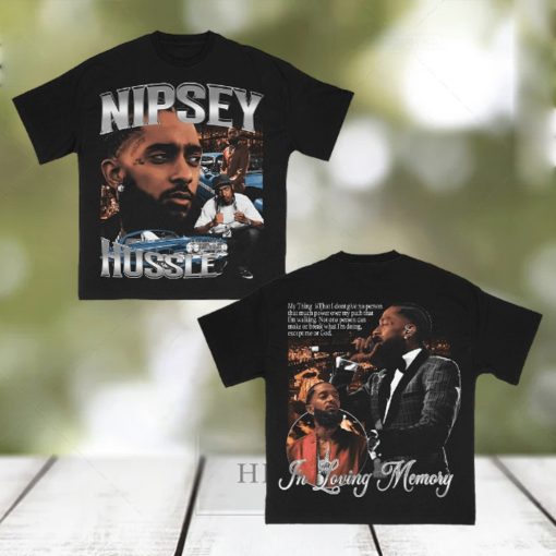Casnafashion Nipsey Hussle Graphic shirt