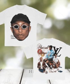 Casnafashion Pharrell Williams X Lv Graphic shirt